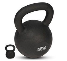 Weights - Cast Iron Kettlebells 4-28kg Multi Gym, Gym Equipment - MuscleSquad 