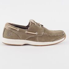 Mens Timberland Ek HullS Cove 2 Eye 9853A Leather Lace Up Walking Boat Shoes