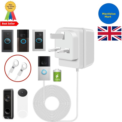 Visual doorbell power supply - visual,
