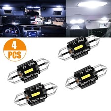 4x Car 31MM Festoon 12V LED Car Interior Light Dome Globe Bulbs Error Free White