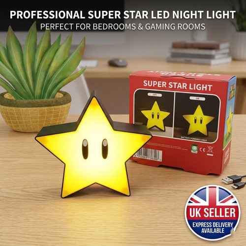 Super mario - mario, led