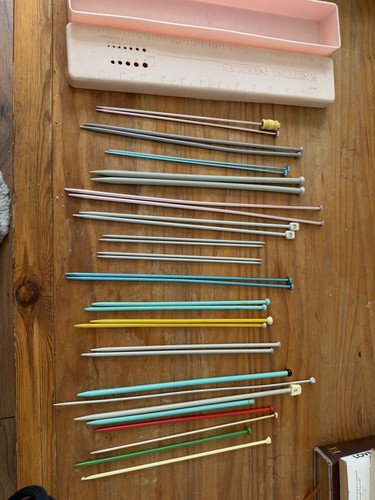 Vintage knitting needles - knitting,