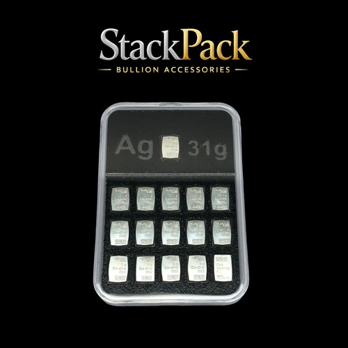 Gram valcambi silver bar - 1,