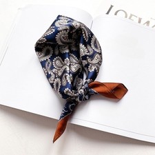 Men's 100% Silk Scarf Paisley