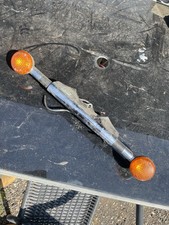 Custom Original Motorcycle Chrome Rear Indicator Bar And Indicators Suzuki Look