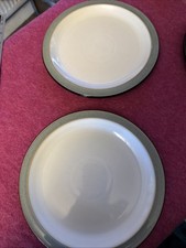 2 Lightly Used Denby Jet Grey