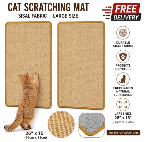Large cat scratching - cat, sisal