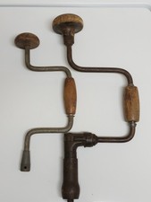 Lot of 2 Vintage Hand Brace