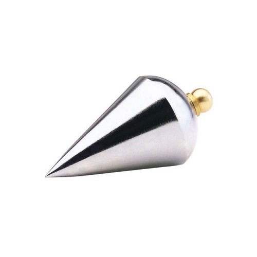 Draper 130g steel plumb bob - steel,