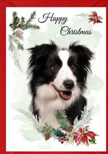 Border Collie Dog A6 (4" x 6")