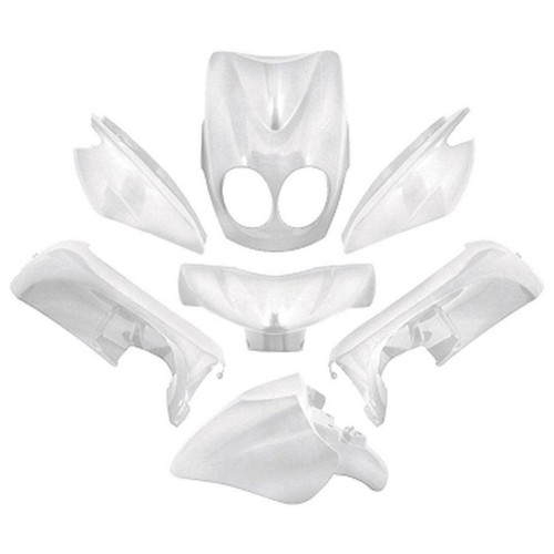 White fairing kit - kit, for