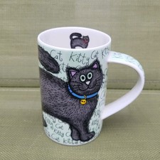 DUNOON  STONEWARE MUG "Lucky