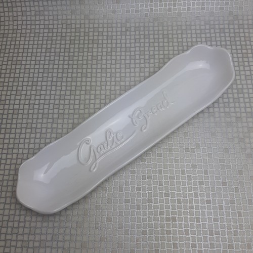 Vintage ceramic garlic bread - vintage,