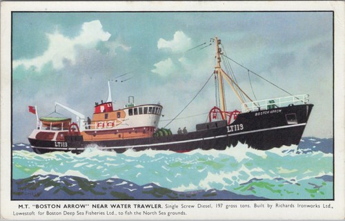 Shipping postcard boston - shipping,