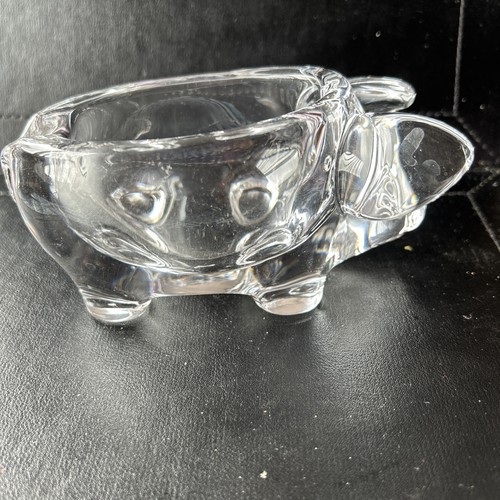 Glass pig crystal - ,