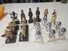 star wars chess pieces incomplete set #3201