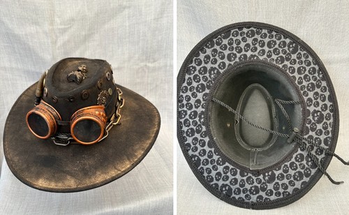 Black steampunk western - black,