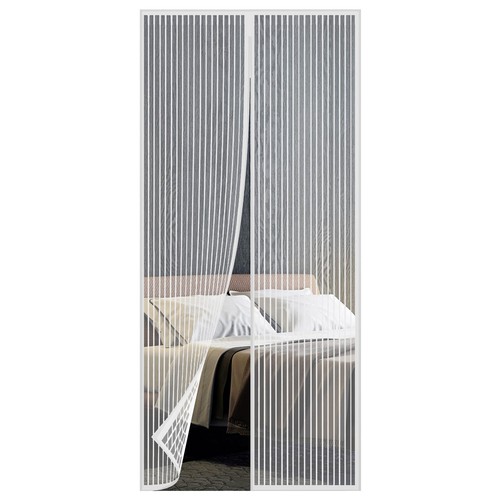 Magnetic fly screen - screen, door