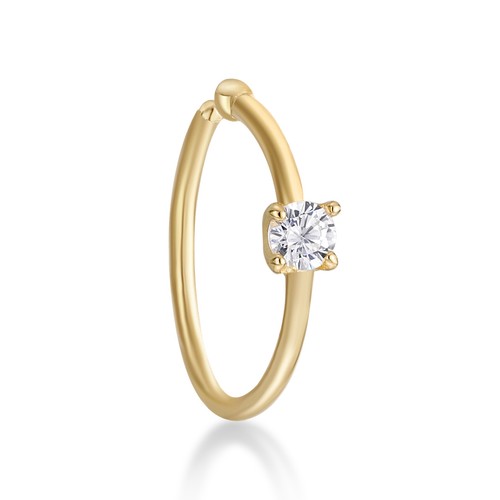 Gauge cubic zirconia open - gauge,