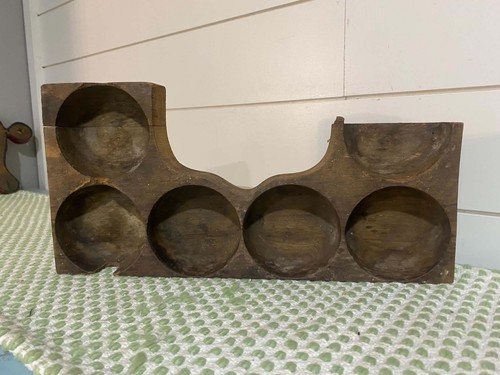 Early antique wood cash - early,