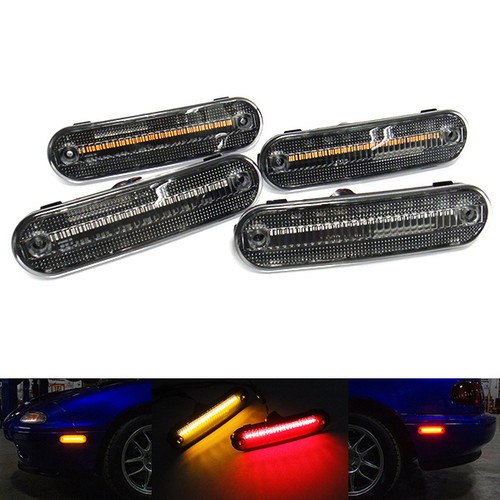Clear led side marker - clear,