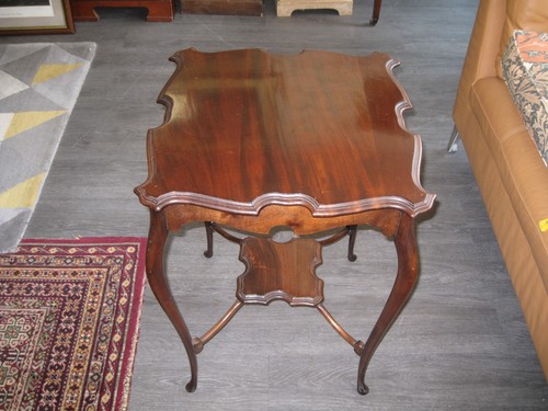 Antique edwardian hall - table,