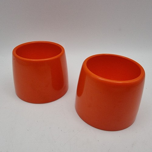 Vintage pair orange - of,