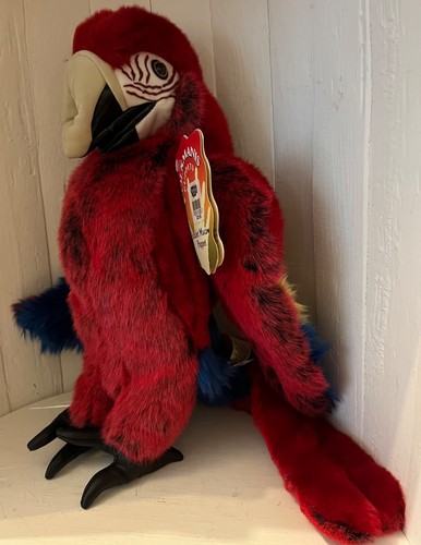Folkmanis scarlet macaw hand - folkmanis,