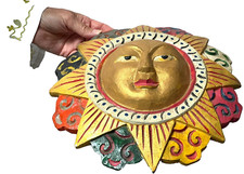 Buddhist plaque tibet - buddhist,