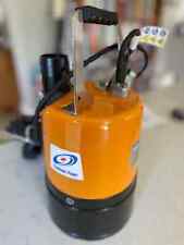 Tsurumi Foul or Clean Water Submersible Puddle Pump. Including hose & clip.