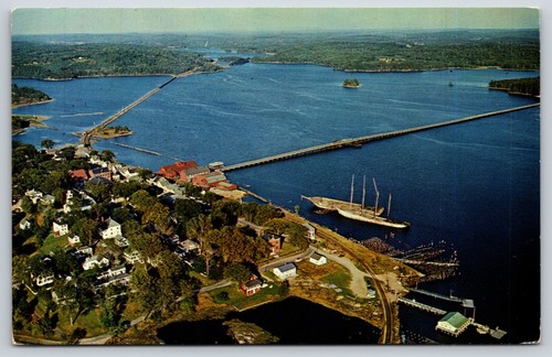 Postcard wiscasset maine - postcard, wiscasset,