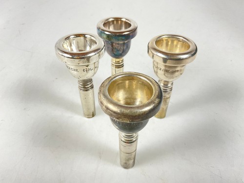 Used trombone mouthpiece lot - trombone,