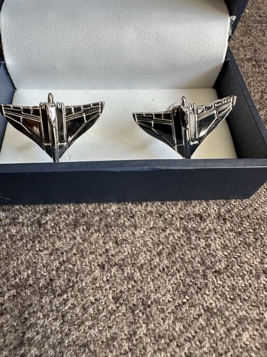 Vulcan bomber cufflinks - vulcan,