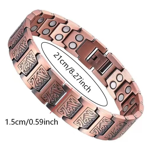 Pure copper magnetic bracelet - pure,