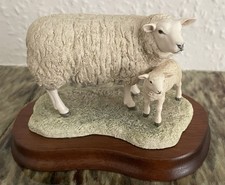 Border Fine Arts Texel Ewe And Lamb Model 120/B120 In Original Box..perfect.