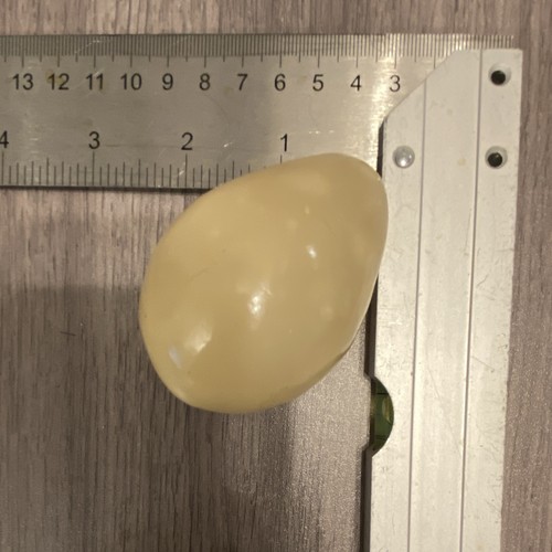 Vintage polished yellow stone - vintage,