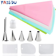 CAKE PIPING ICING CUPCAKE