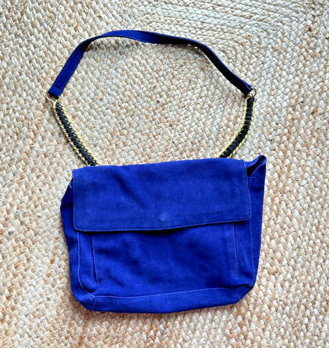 Zara real suede royal - suede, cobalt