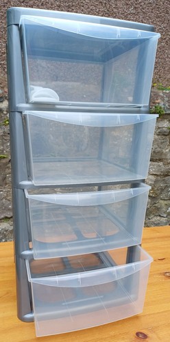 Plastic drawer tower - drawer,