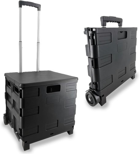 Folding shopping trolley cart - folding,