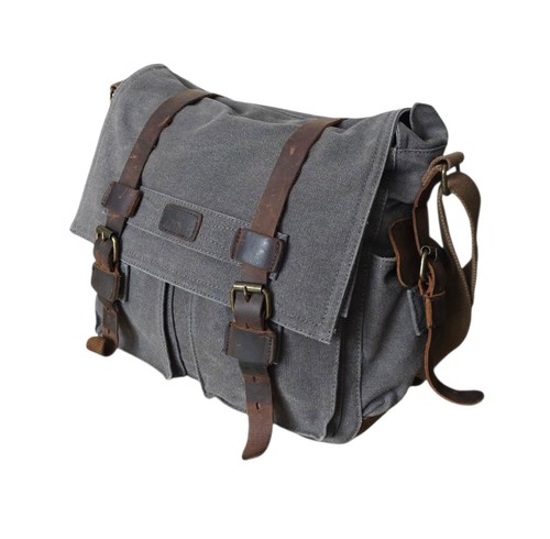 Zone canvas leather camera - canvas,