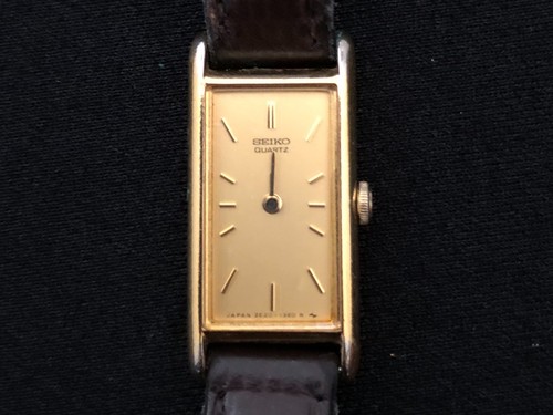Seiko quartz gold - quartz,