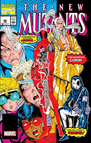 New mutants 1st deadpool - #98/, 1st.