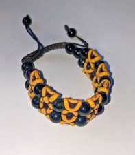Handmade African Ethnic Unisex  Adjustable Wrist Beads Bracelet Jewellery