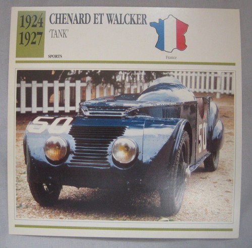 Chenard walcker collectors - chenard, et