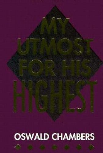Utmost for his highest - my,