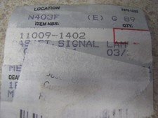 NOS OEM Kawasaki Signal Lamp Gasket 1984-00 Ninja ZX6R ZX7R ZRX1100 11009-1402