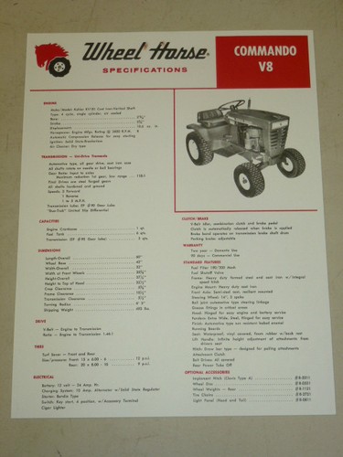 Wheel horse tractor - horse,