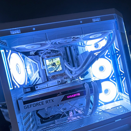 Custom white rgb - rgb, liquid-cooled