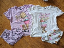 Girls Disney Tom and Jerry short sleeve pyjamas set bundle 9 years